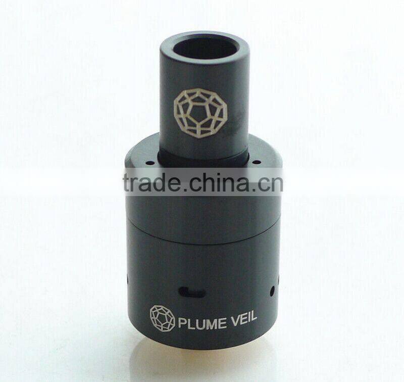 2015Best wholesale !!! new e-cigarette products white plume veil 1.5 rda/hobo rda