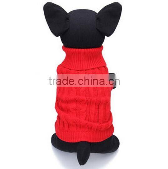 High quality dog coat Sweater / Pet Dog Cat Warm Sweater / Pet Knit Coat