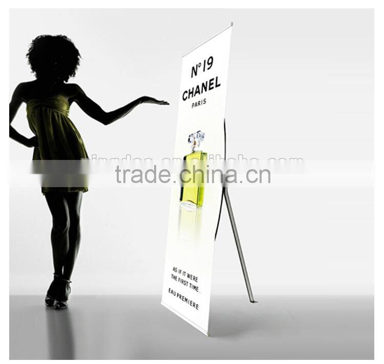 portable mini X banner stand