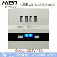 New arrival doubel ac plug outlet eu electric socket for hotel room household