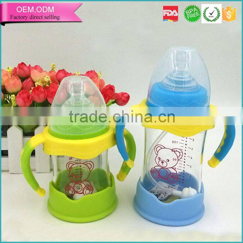 Food grade bear plastic bpa free baby pacifier clip