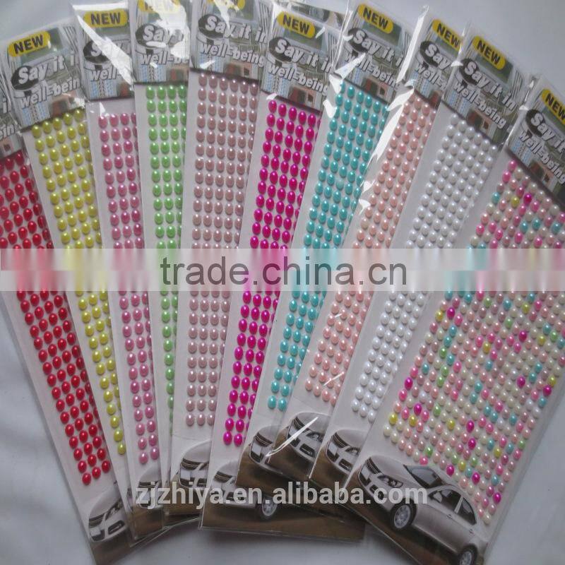 wholesale korean crystal self adhesive rhinestones wholesale