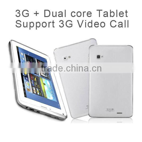 Android 7 inch dual core built-in gps 3g wifi tablet pc