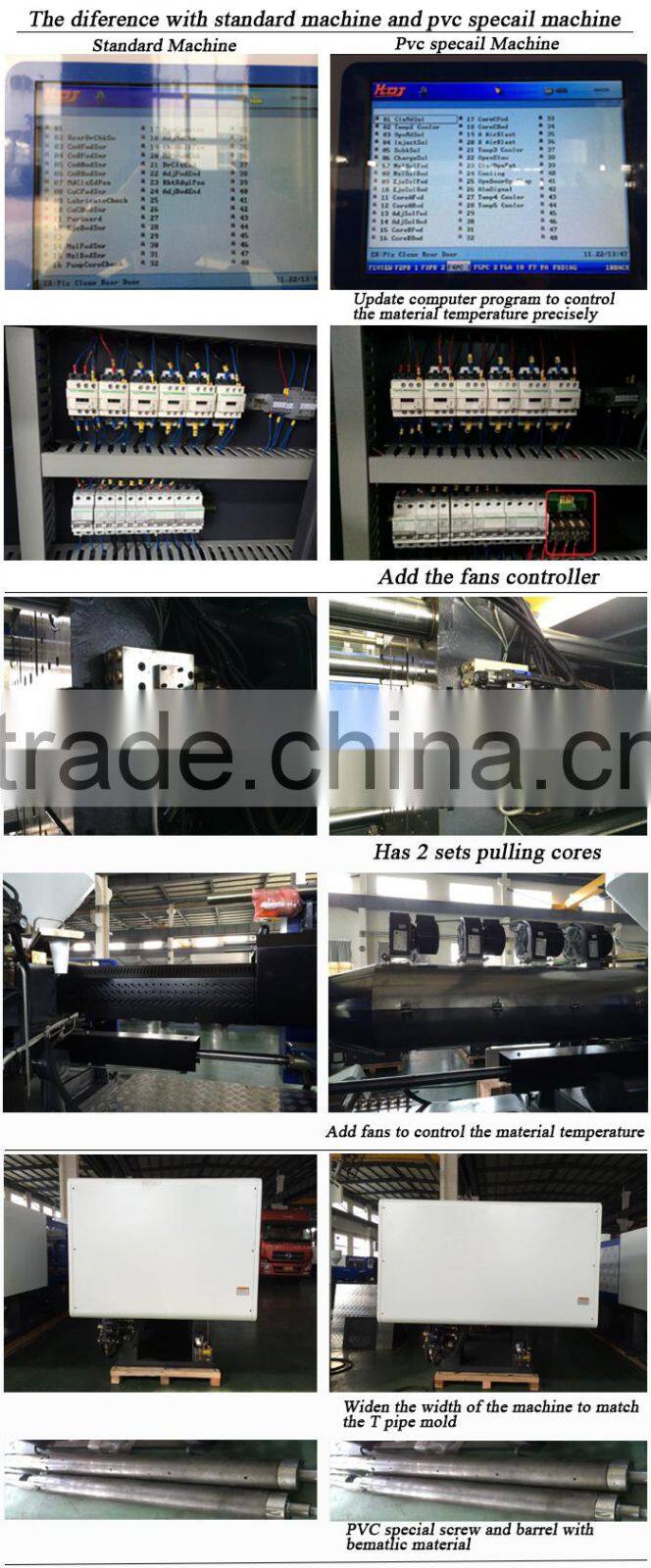 pvc pipe fittings making machine ,pvc injection making machine