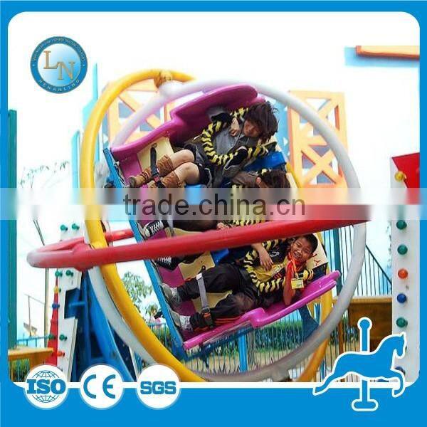 Outdoor playground equipment human gyroscope ride!!! Amusement park ride gyroscope ride for sale