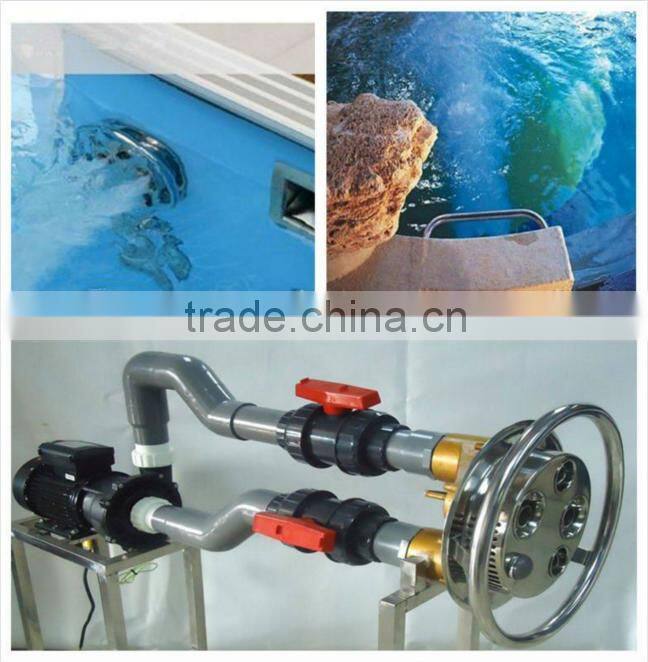 2016 Swimming Pool Bronze water Jet Swim Pump wave Spray for Chilren Exercise