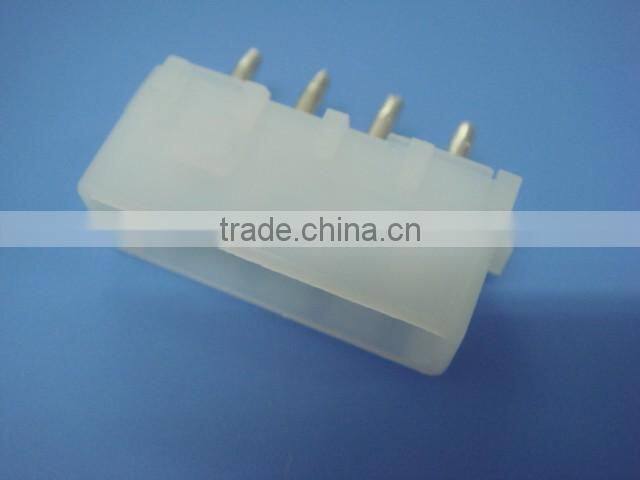 5.08mm pitch vertical PCB Mounting Orientation wire to board pin header connector TE 4 pin connector tyco 350424-1