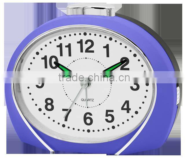 hot selling fashion sweep clock led light alarm clock