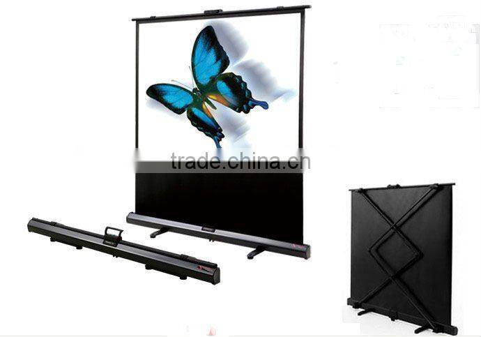 VICTORY portable pull-down floor screen