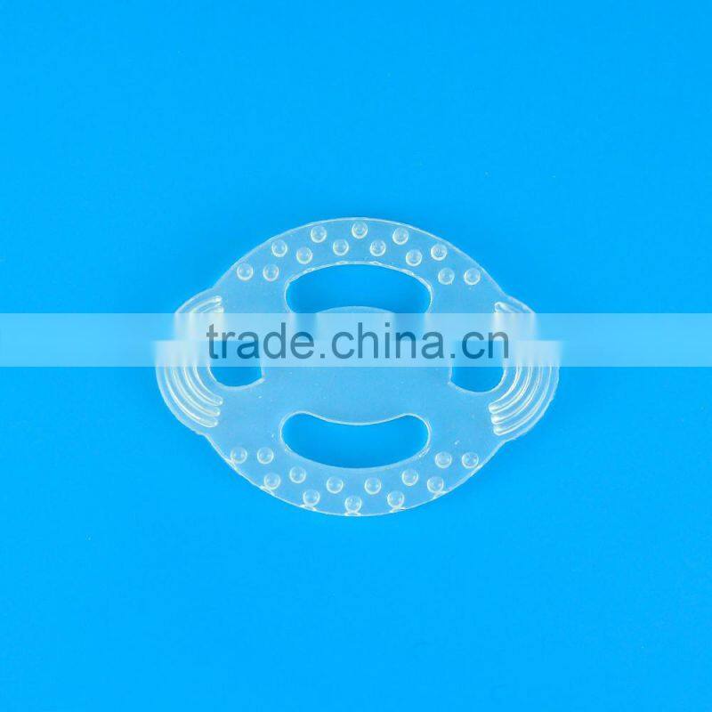Transparent Animal designed baby teether silicone teether