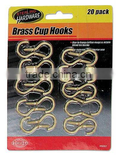 2pcs Metal Hooks,Hooks with Screw For One Dollar Item