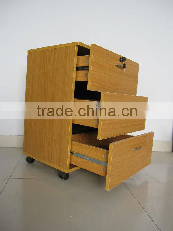 3 drawer file cabinet with lock