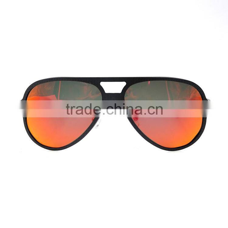 2016 fashionable safety carbon fiber polarized sunglasses for men