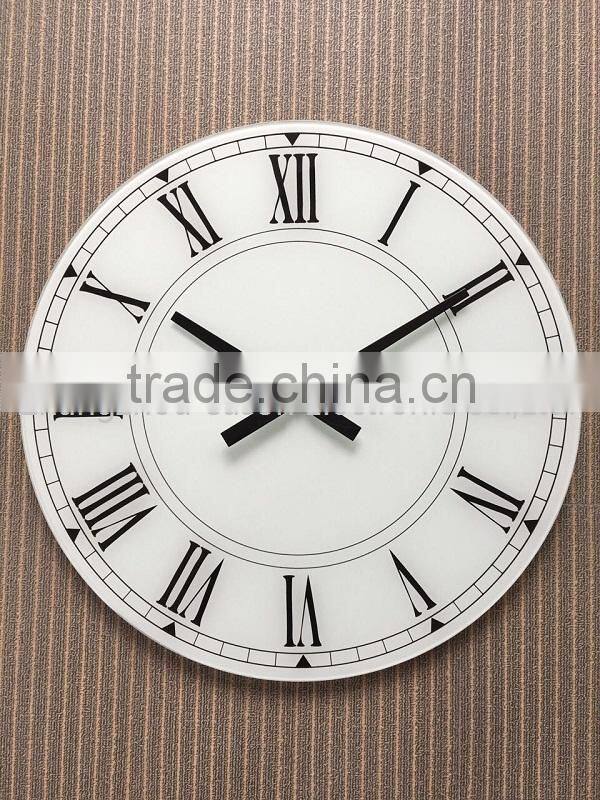 Cason promotion glass home decorative wall clock