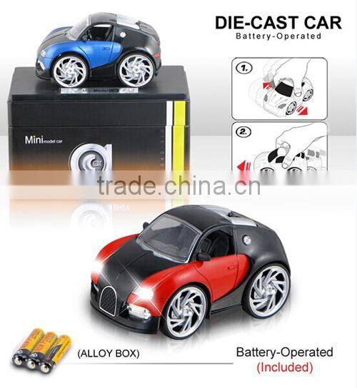 1:28 Mini Battery-Operated die-cast car