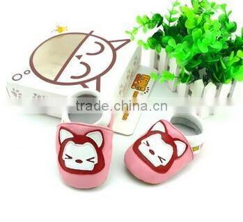 New leather baby girl shoes baby shoe