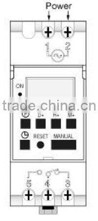 AHC15A DHC15A digital time switch