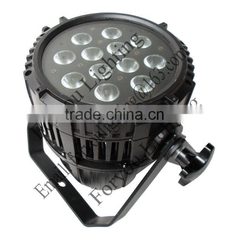 Super Quiet Blizzard Lighting ToughPar V12 RGBWAUV Outdoor Waterproof 12*18W RGBWA+UV LED Par Light