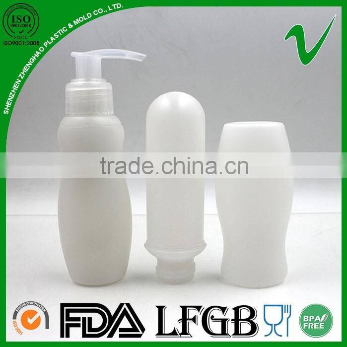 50ml HDPE double wall plastic baby shampoo bottle with high quality