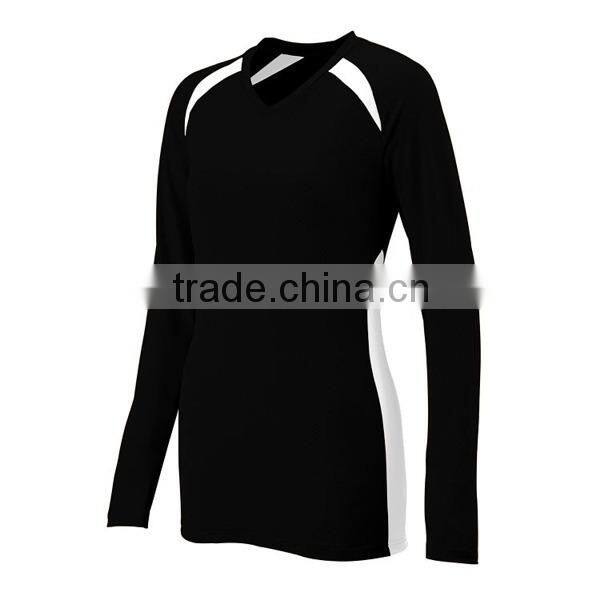 online wholesale black white quilting volleyball wear