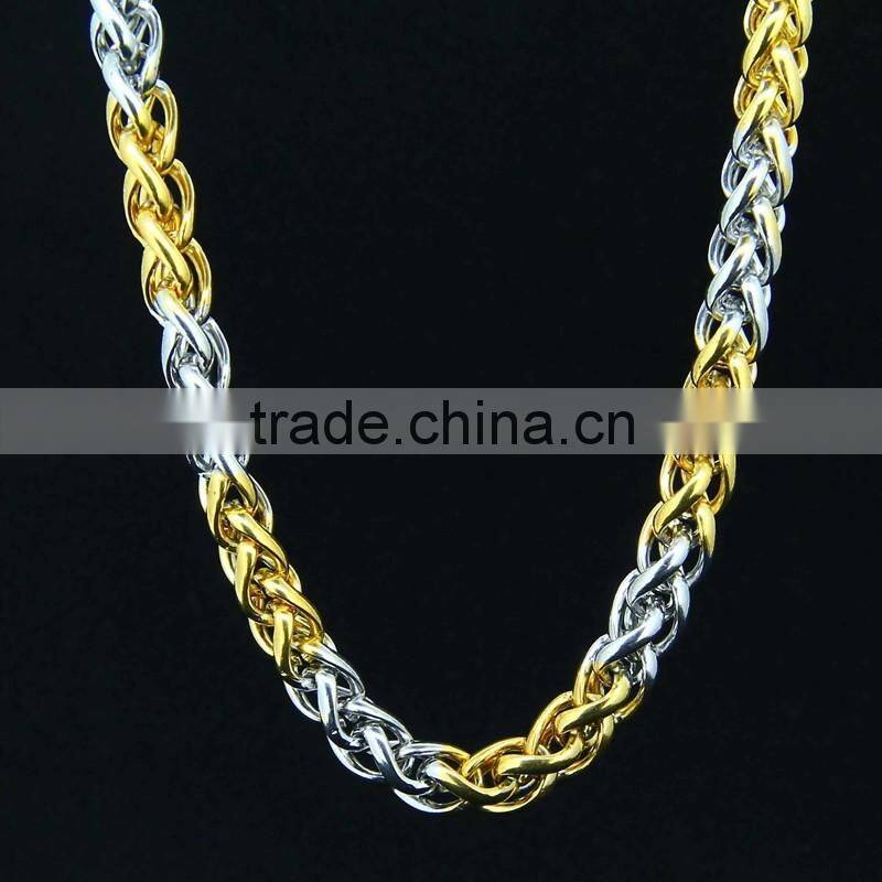 Men's large chains necklace for promotion