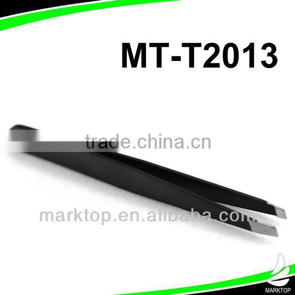 Black patten stainless steel tweezers