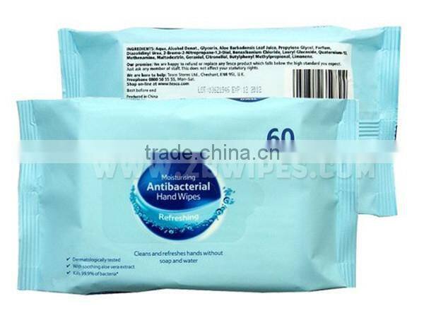 Personal Care Antiseptic Hand Sanitary Wipes