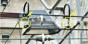 Temperature sensor label used to monitor electric connection parts at substation