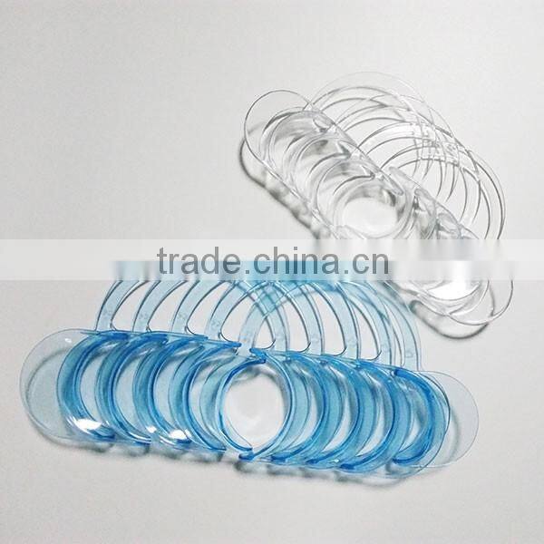 Clear medium small size adult mouth opener cheek retractor for dental care,family fun game