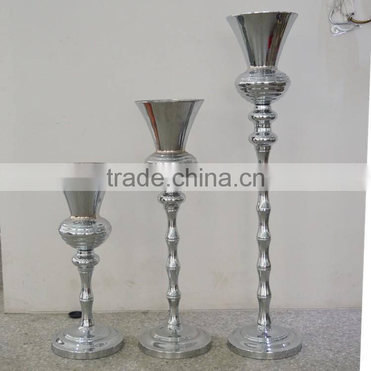 LDJ537 party decoration tall gold vase for wedding