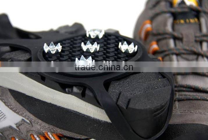 Snow crampons silicone ice traction crampons for shoe covers