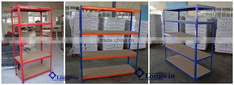 Garage warehouse kit organize corner wall mount shelf