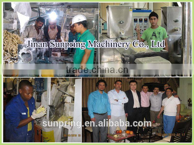 Kurkure extrusion snack food making machine