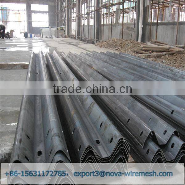 Factory price W beam guardrail for sale