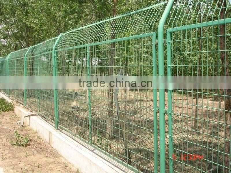 PVC Coated welded wire mesh fence panel