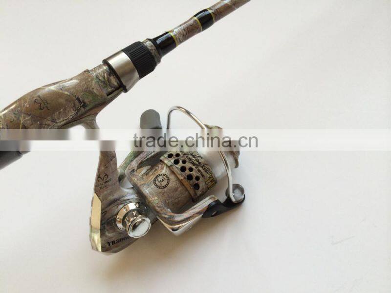 6'6ft spinning fishing combo