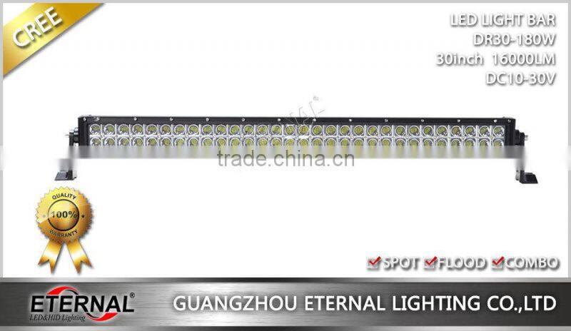 180W 32" high power 4x4 racing powersports off-road rubicon wrangler ATV UTV 12V led light bar