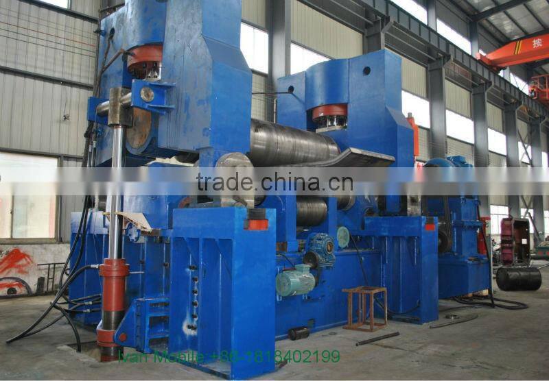 2015 New High quality W11S 3 roller plate bending rolling machine