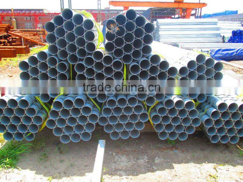 structure steel galvanized steel pipe manufacturer/water pipe/building material