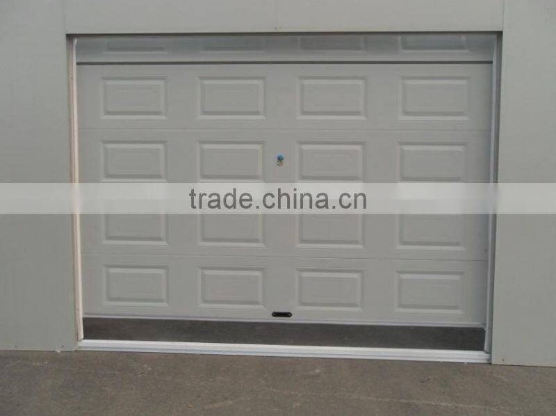 three doors sandwich panel prefab garage