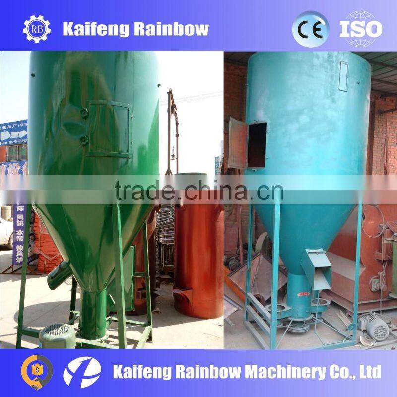 Automatic large capacity feed crusher for animals