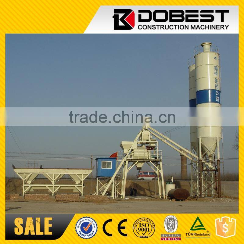 HZS75 Central Mix Concrete Batch Plant 75m3/h