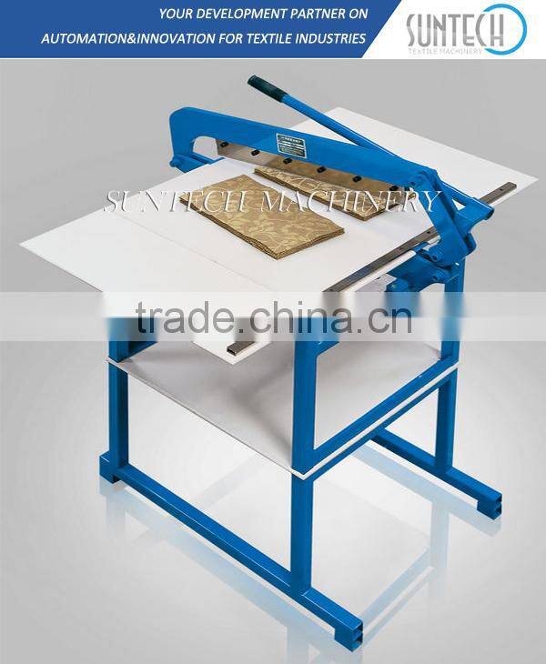 SUNTECH ST-HSCM Manul Fabric Swatch Zig-zag Cutter Made in China