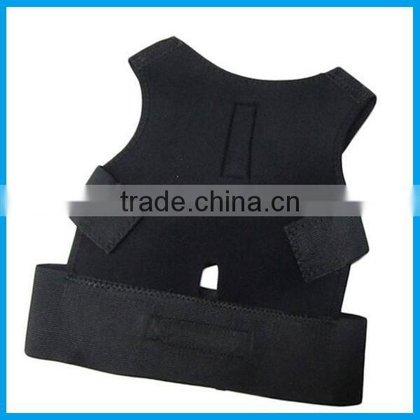 Professional adjustable posture magnetic back straightening support belt