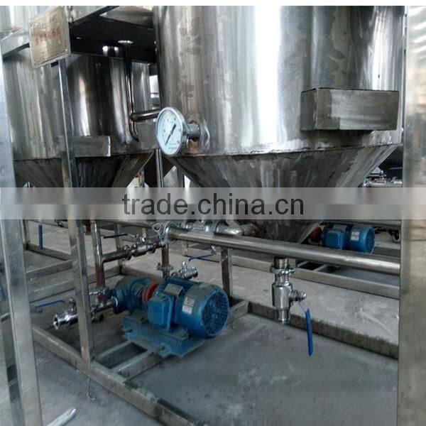 Hot popular Palm kernel oil processing machine crude oil refinery plant