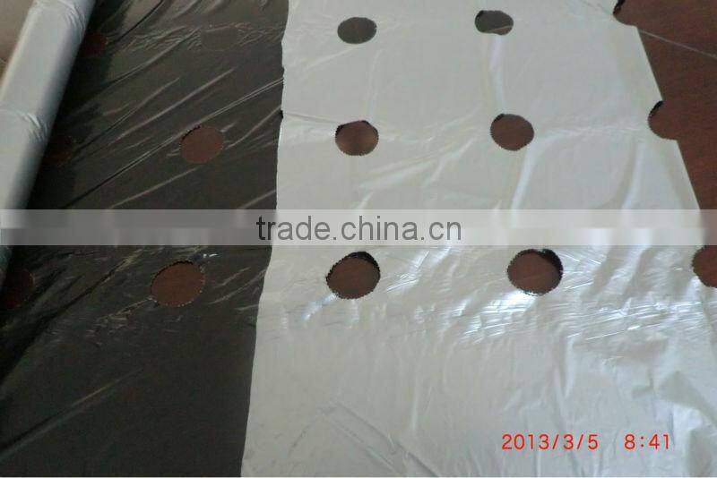 panda mulch film/white-black film