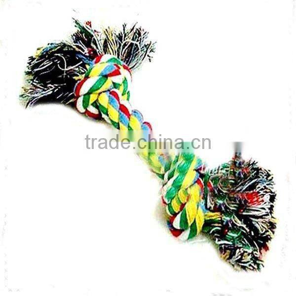 cotton dog play rope dog toys