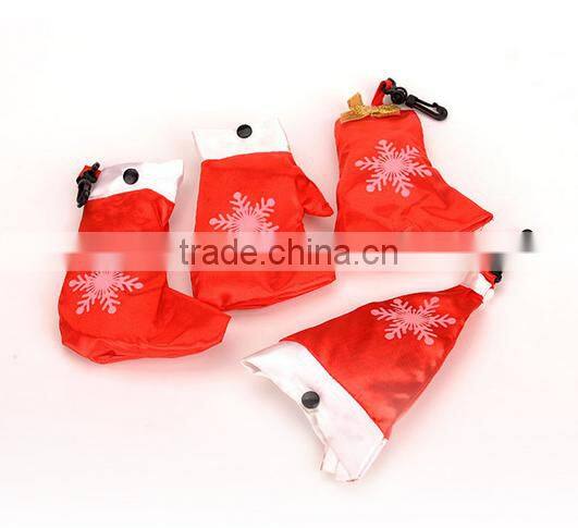 China supplier personalized christmas promotional Foldable Polyester Bag