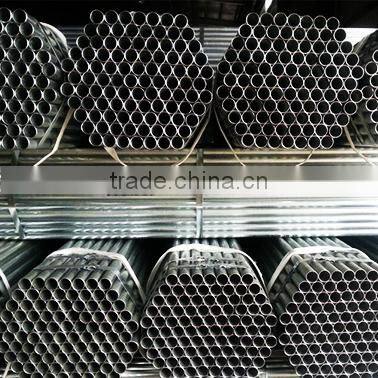 3"1.0mm Building Materials Hot Dip Galvanized Steel Pipe For Greenhouse
