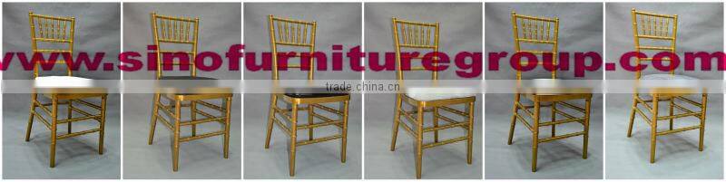 stackable resin wedding chiavari chair, resin tiffany chair